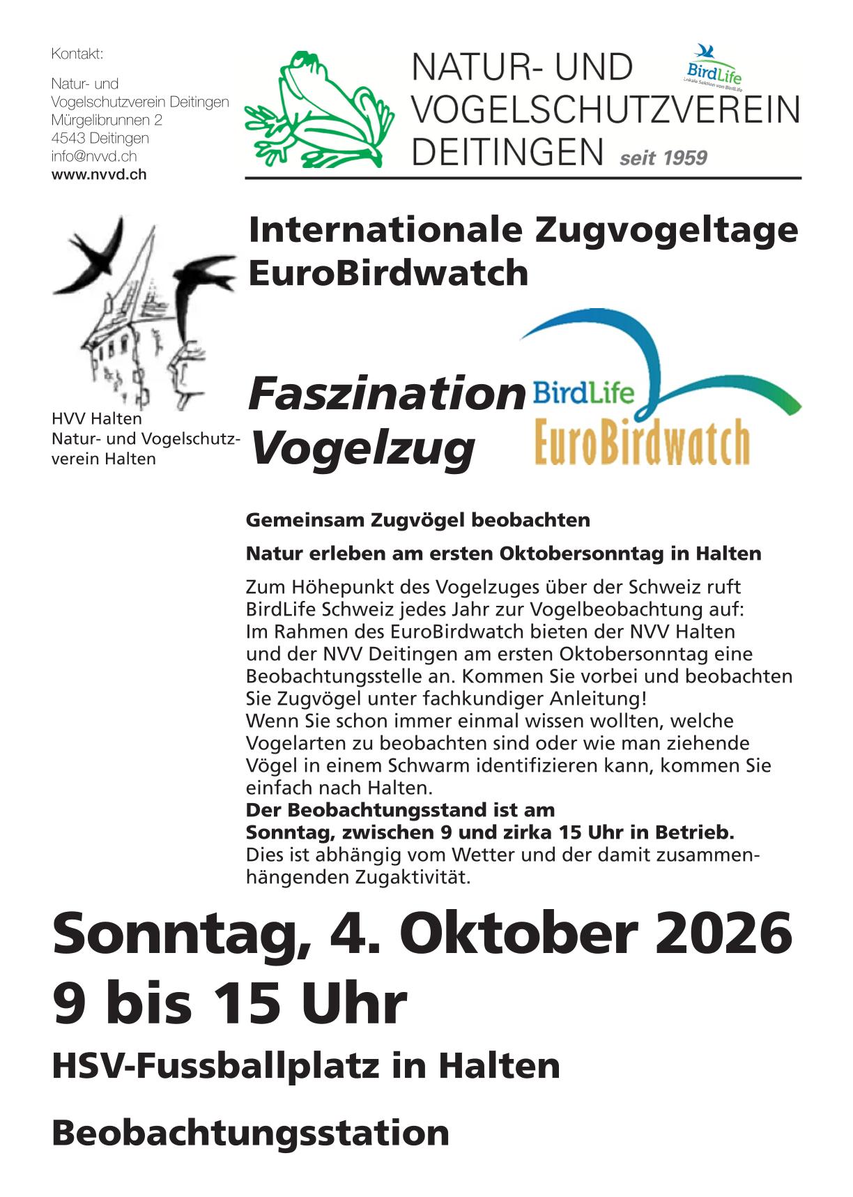 vogelzug halten 1